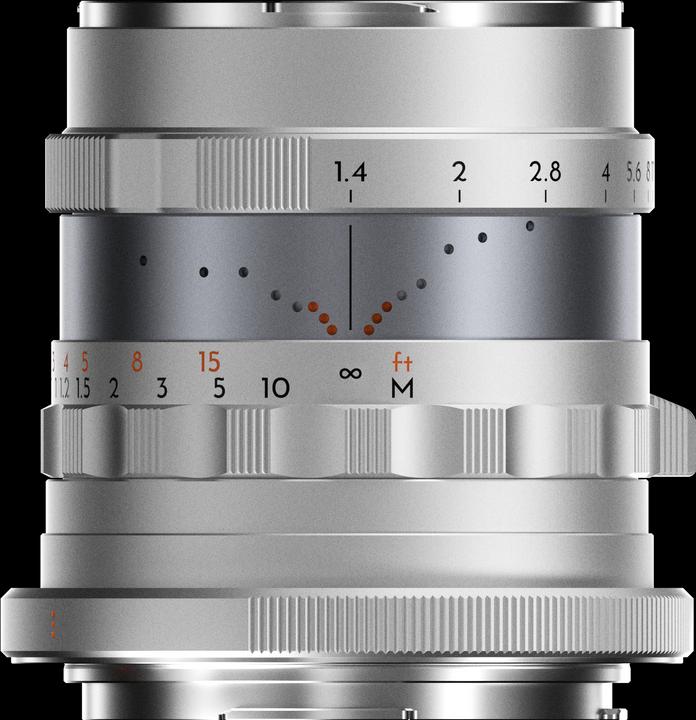 Image du produit Thypoch Full-frame Photography Lens Simera 28mm f1.4 for Canon RF Mount - Silver (Canon RF, Plein format)
