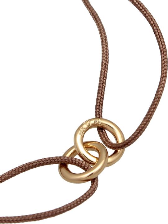 Immagine prodotto Elli Geo (16 cm, Argento 925 placcato oro, Nylon, Nessuna pietra)