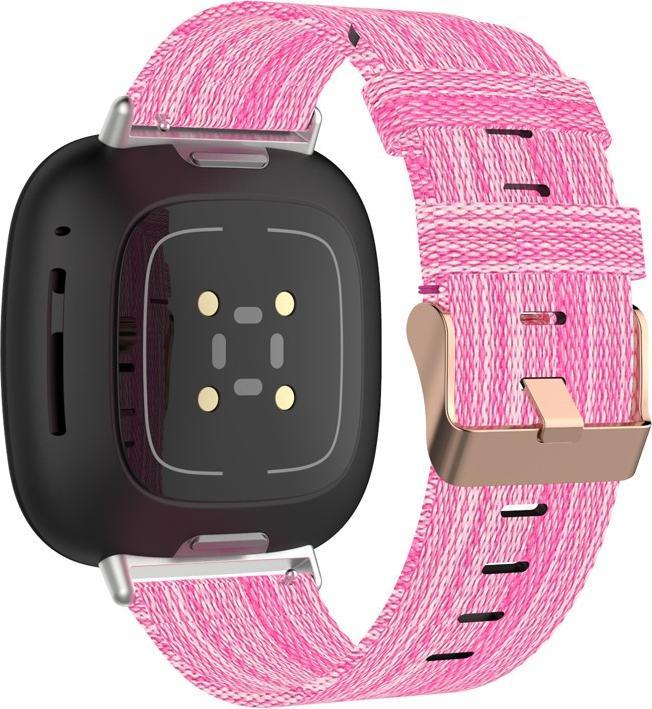 Produktbild Cover-Discount Fitbit Versa / Sense - Nylon Armband pink (Nylon)