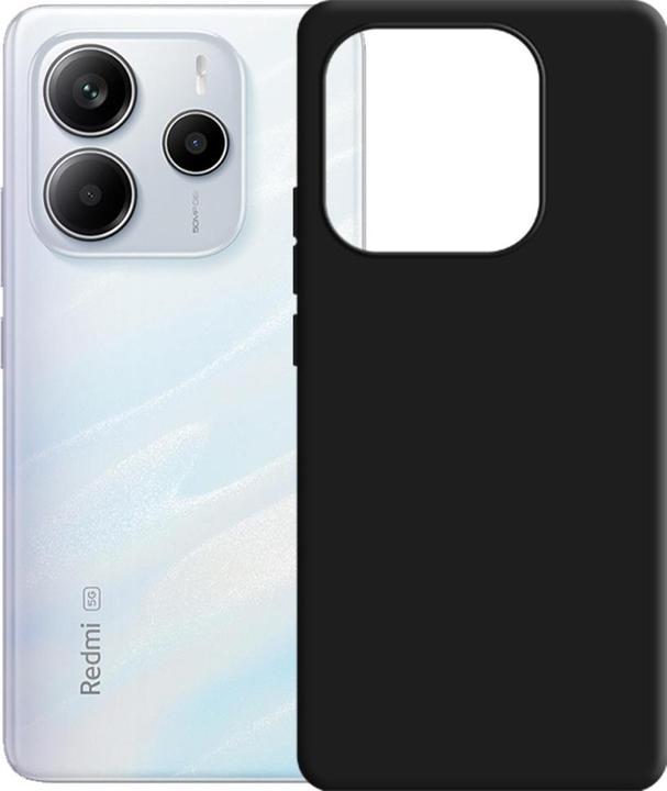 Produktbild 3MK Silicone Case for Xiaomi Redmi Note 14 5G - black (Xiaomi Redmi Note 14 5G)