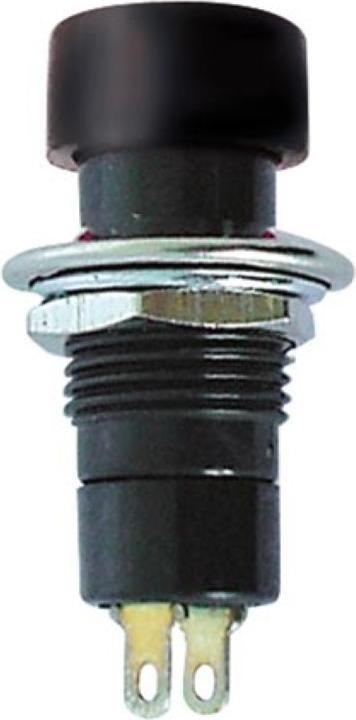 Produktbild Velleman Drucktaster Aus-(Ein) - Schwarze Schutzkappe