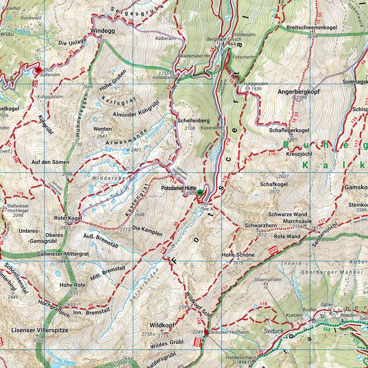 Produktbild Innsbruck, Wander-, Rad- u.Freizeitkte