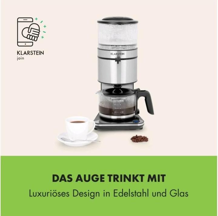 Produktbild Klarstein Soulmate Kaffeemaschine 1800 W Silber