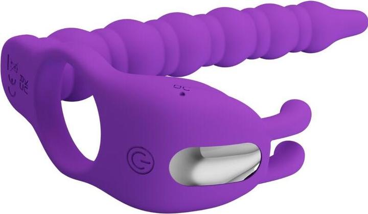 Produktbild Pretty Love Blackney Penisringe Mit Vibrator-Plug