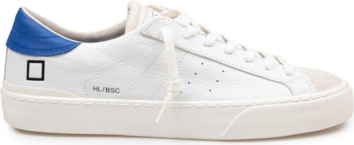 Produktbild D.a.t.e. D.a.t.e hill low sneakers in leather and suede color white and bluette (41)