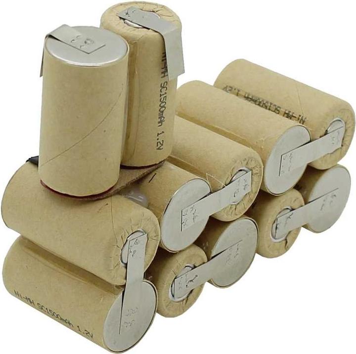 Produktbild XCell Einsatz für Werkzeugakku NiMH 14,4V 2,0Ah zum Selbsteinbau passend für Alpha-Tools AccuPack ASE 14,4 (14.4 V)