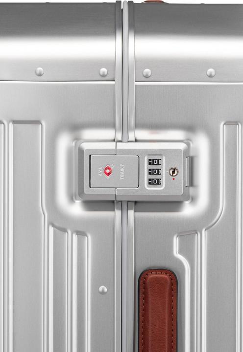 Immagine prodotto Piquadro Valigia media ultra sottile grigio/pelle (75 l, M (50 - 90l))