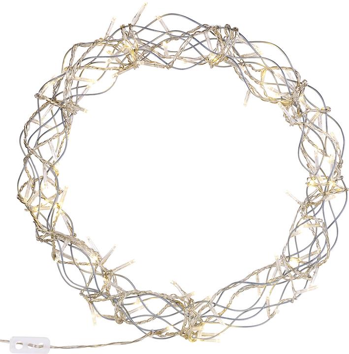 Image du produit Lunartec Couronne lumineuse à LED pour fenêtres et portes (30 cm)