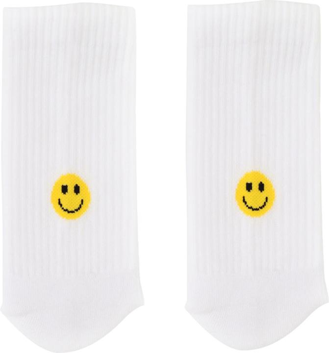 Produktbild Eulenschnitt Socken Smiley gelb S Gr.35-38 (35 - 38)