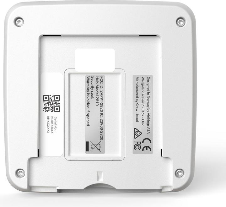 Actual product image Airthings Hub