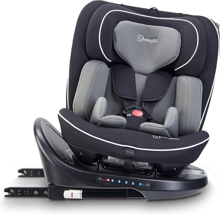 Actual product image BabyGo Nova2 black (Reboarder, ECE R129/i-Size Standard)