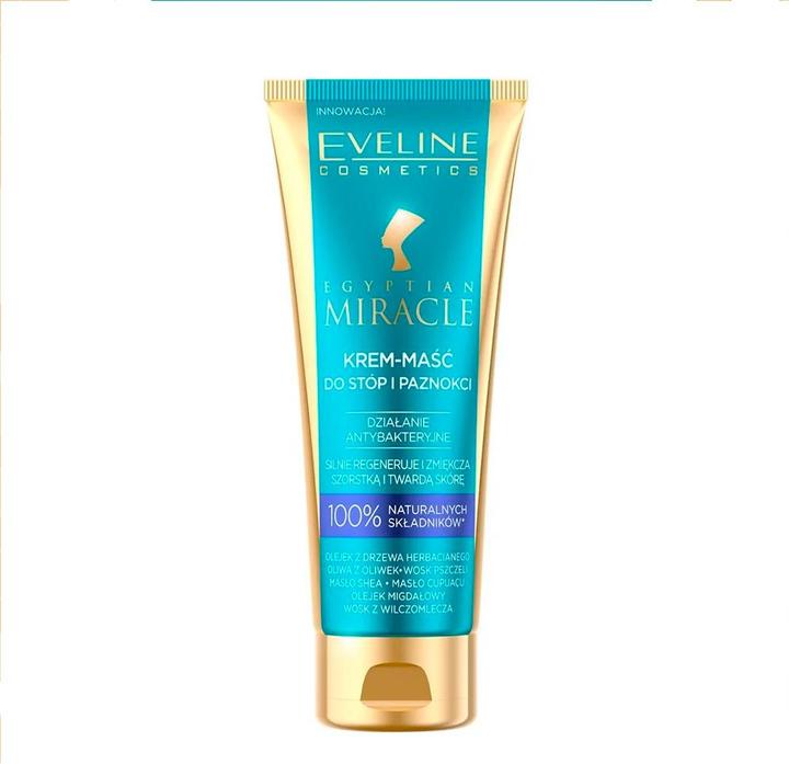 Actual product image Eveline Egyptian Miracle Cream-Foot Ointment And Hooch (Foot bath, 50 ml)