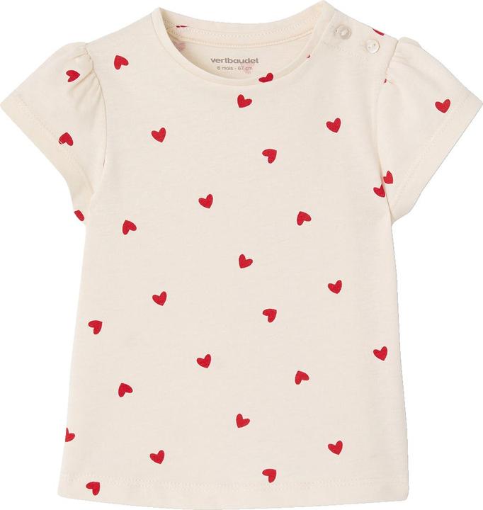 Produktbild Vertbaudet 2er-Pack Baby T-Shirts BASIC bedruckt (62)