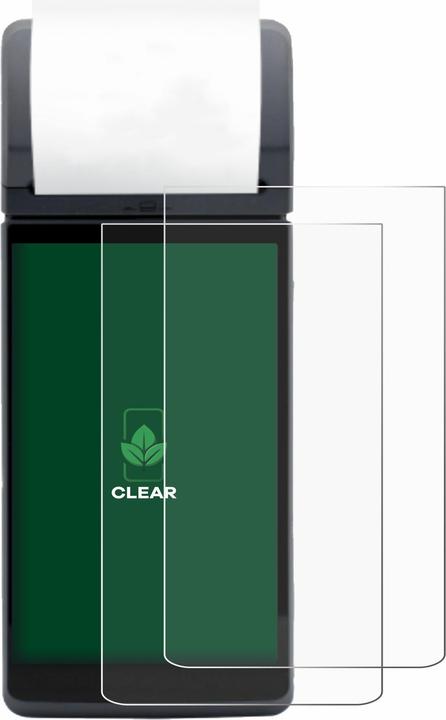 Actual product image ScreenLeaf Protective film sustainable screen protector screen protector film clear transparent (2 Piece, LG G4 Pro)