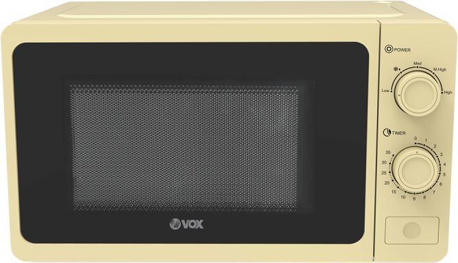 Vox microvawe oven M32Y (20 L, power: 700 W, yellow) (20 l)