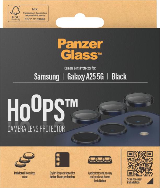 Produktbild PanzerGlass Hoops Camera Lens Protector (1 Stück, Samsung Galaxy A24)