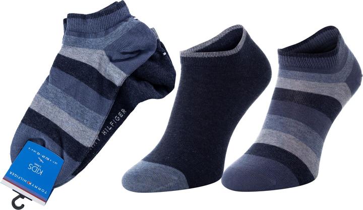 Immagine prodotto Tommy Hilfiger Th Kids Basic Stripe Quarter 2p (Confezione da 2, 35 - 38)