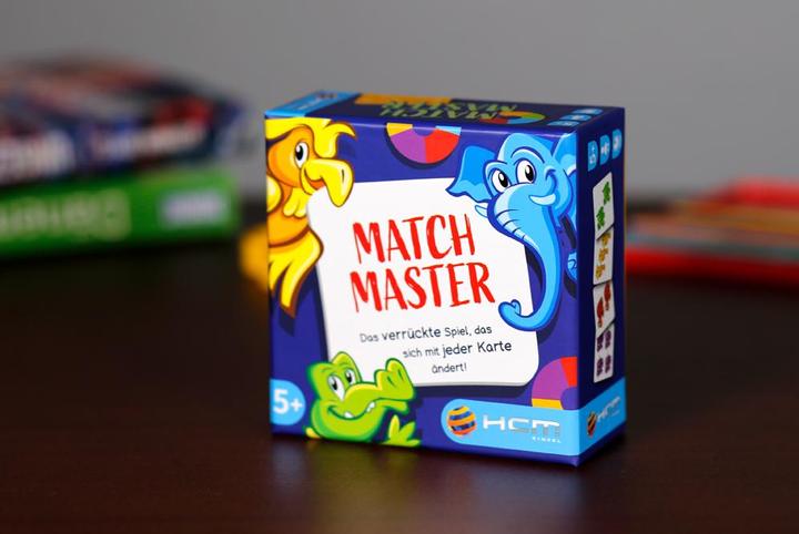Actual product image HCM Kinzel HCM55163 - Match Master - Card game, 2-6 players, ages 5+ (DE edition) (German)