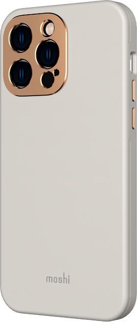 Image du produit Moshi Napa Slim MagSafe - Skórzane etui iPhone 14 Pro Max (Serene Gray) (Apple iPhone 14 Pro Max)