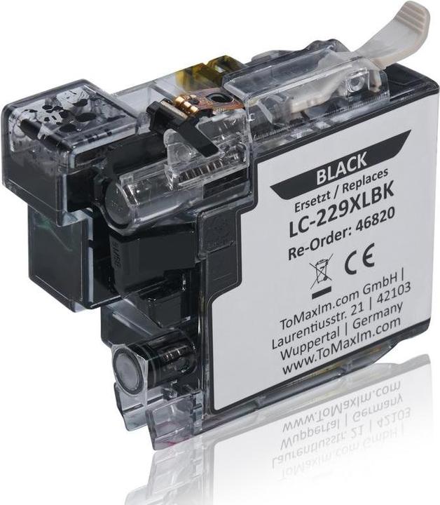 Produktbild Inkadoo Druckerpatronen kompatibel zu Brother LC-229XLBK Tintenpatrone, schwarz Schwarz (BK)