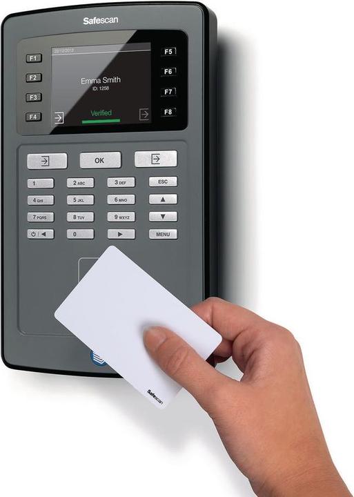Actual product image Safescan RFID cards