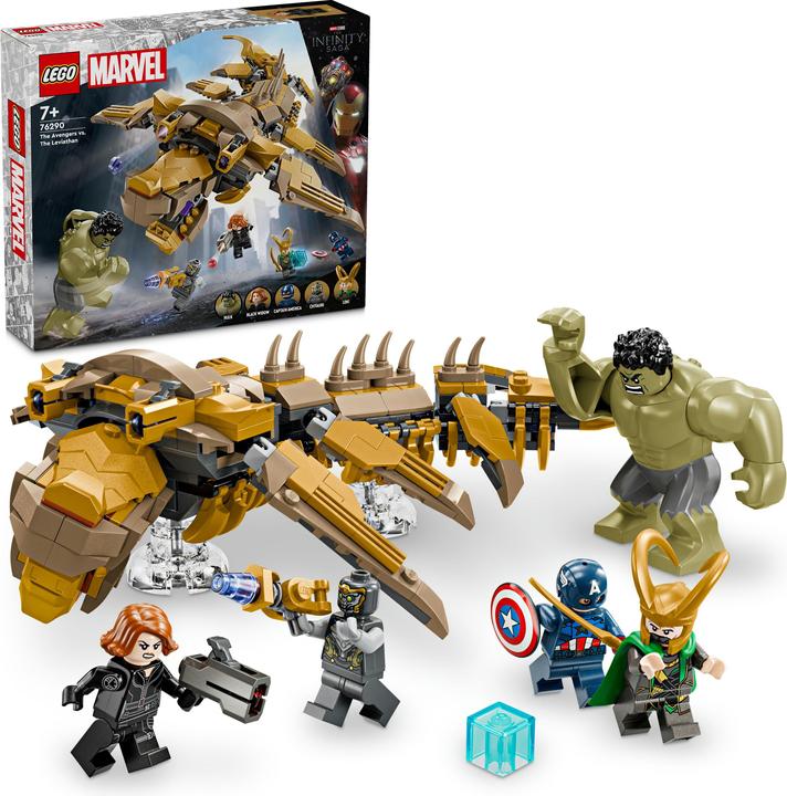Actual product image LEGO Marvel Super Heroes Avengers vs. Leviathan (76290, LEGO Marvel)