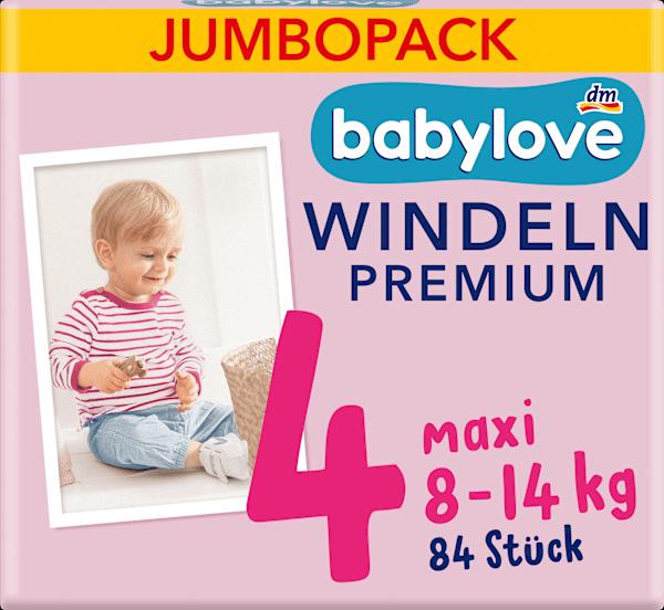 Actual product image dm babylove Premium-Windeln (Size 4, Half month box, 84 Piece)