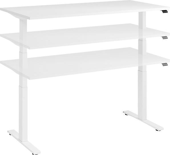 Produktbild FM Büromöbel Schreibtisch BOTTOM-UP white (1600 x 800 x 620 mm)