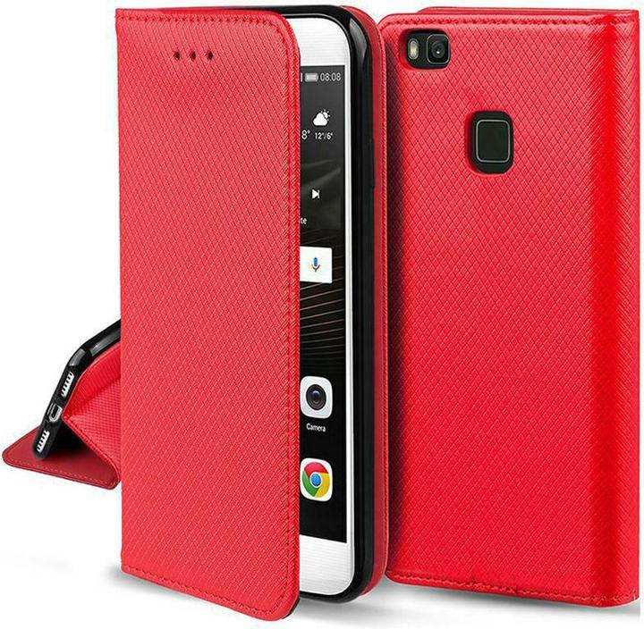 Produktbild König Design LG K61 Handyhülle Schutztasche 360 Grad Cover Case Wallet Etuis Bumper Rot Neu (LG K61)