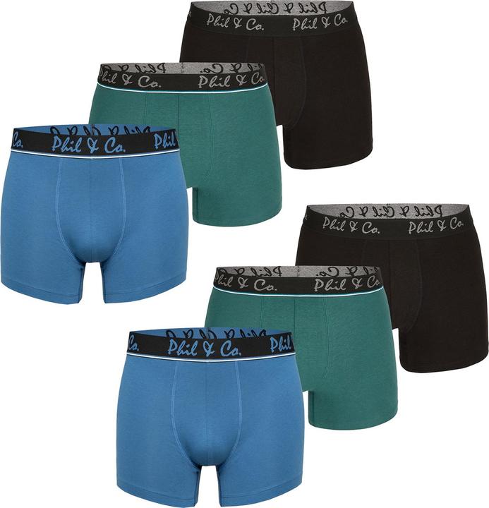 Immagine prodotto Phil & Co. Berlin Maglia Boxer Retrò Core (XXL, confezione da 6)