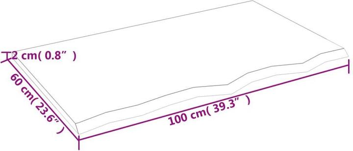 Immagine prodotto VidaXL Gianna (100 x 2 x 60 cm)