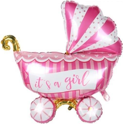 Actual product image MU Style Alex Series Foil Balloon Pram (1 x)
