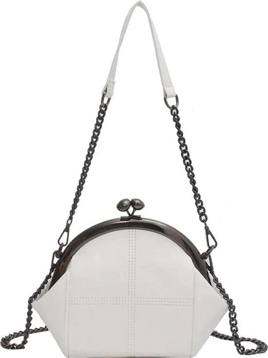 Produktbild Only-Bags.Store Kette Design Umhängetasche Hohe Qualität PU Leder Messenger Taschen Solid Farbe Designer Geldbörse