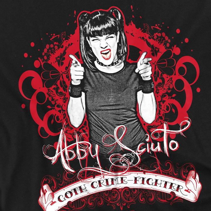 Actual product image Ncis Mens Goth Crime Fighter T-Shirt (M)