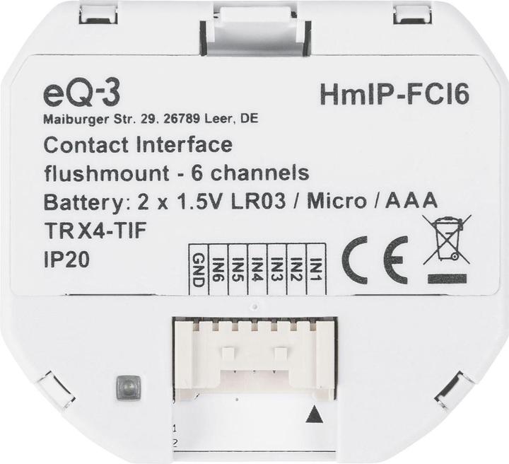 Actual product image EQ-3 Contact interface 6-fold (Switch actuator)