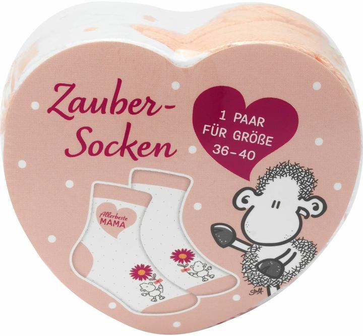 Produktbild Sheepworld Zaubersocken Motiv 'Allerbeste Mama' (36 - 40)