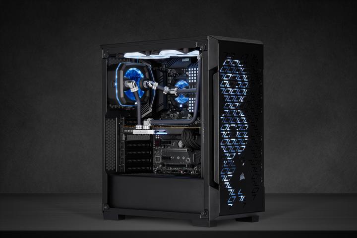 Actual product image Corsair CX-9059006-WW Computer Cooling Component Coolant Tube 3 Piece(s) Black (1 m, Plastic)