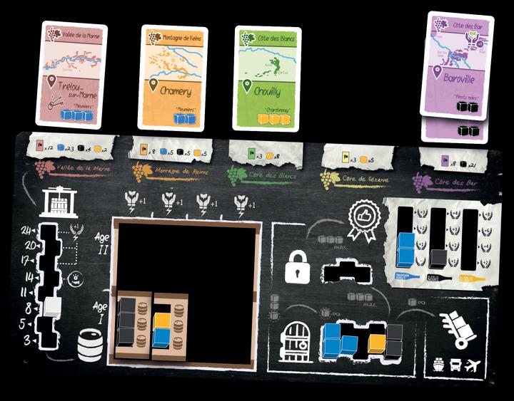 Produktbild Old Hen Games AOC : Age of Champagne - Französisch (Französisch)