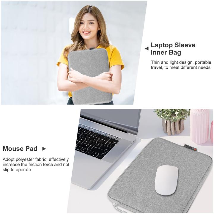 Produktbild König Design Universal Notebook Tablet Tasche 11 - 16,7 Zoll Tasche Hülle Laptop Case Cover (16.70", Lenovo, Apple, HP, Dell)
