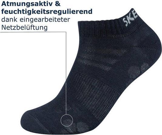 Produktbild Skechers Unisex-Sneaker-Socken 8er-Pack (8er Pack, 47, 49)