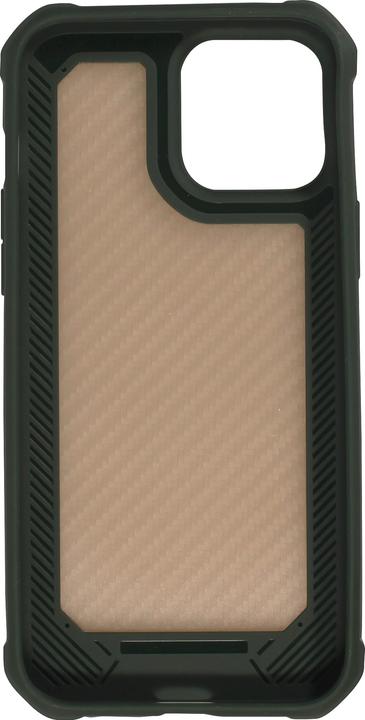 Image du produit PhoneLook Coque Cover Military Élite avec dos en carbone semi-transparent (Apple iPhone 14 Pro)