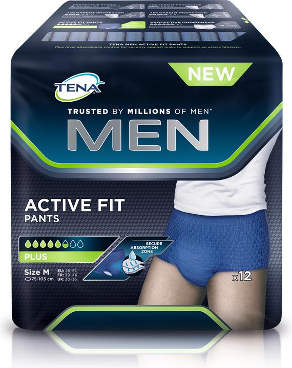 Tena Men Active Fit Pants (12 x, Normal)