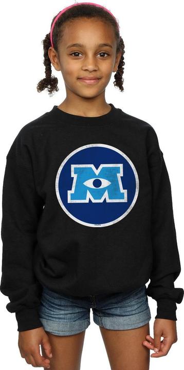 Produktbild Disney Monsters University Monster Emblem Sweatshirt Mädchen (140, 146)