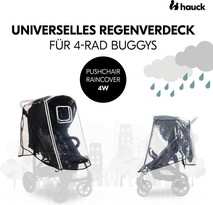 Image du produit Hauck Pushchair Raincover 4W