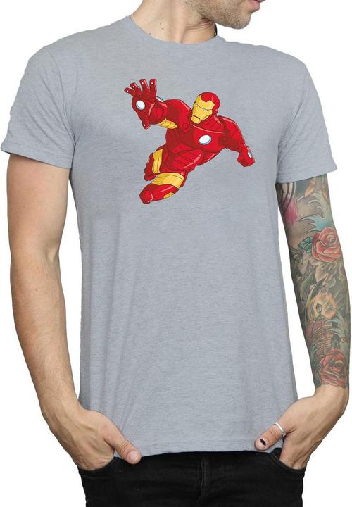 Actual product image Iron Man Unisex Adult T-Shirt (XXL)
