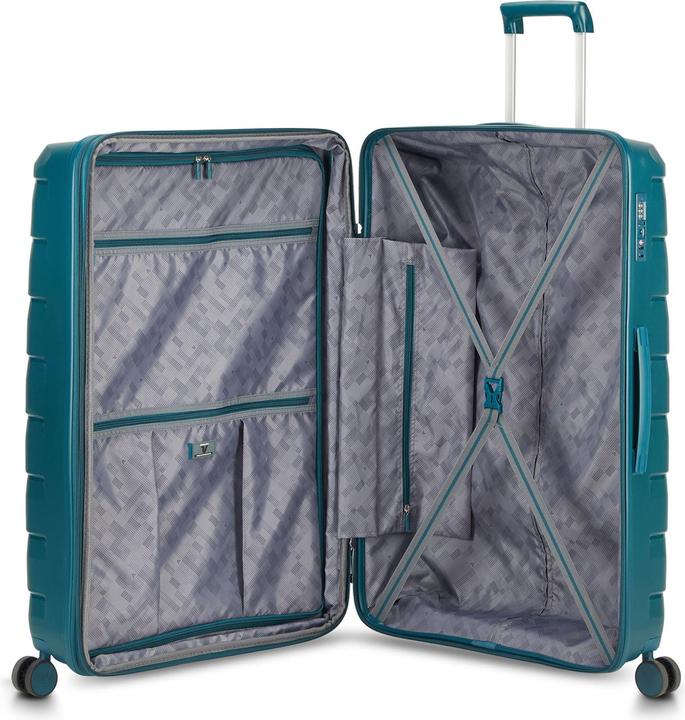 Immagine prodotto Roncato Carrello Skyline 2.0 a 4 ruote da 79 cm con ripiegamento elastico (107 l, XL (da 115l))