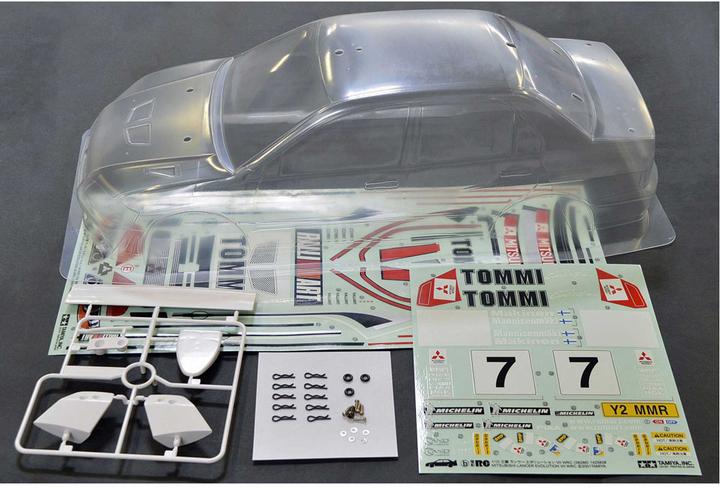 Image du produit Tamiya Carrosserie Mitsubishi Evo 7 1:10