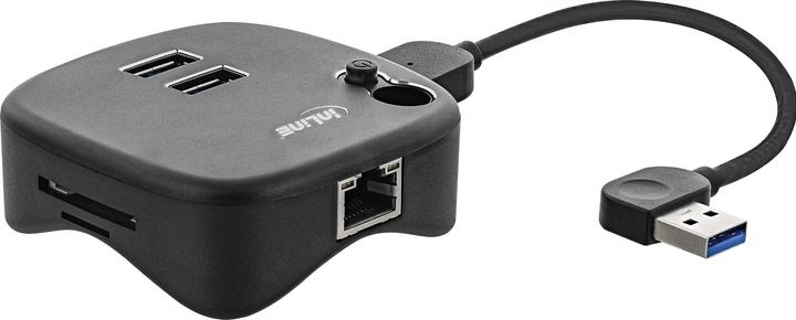 Produktbild InLine USB 3.0 Multihub (USB-A, 2 Ports)