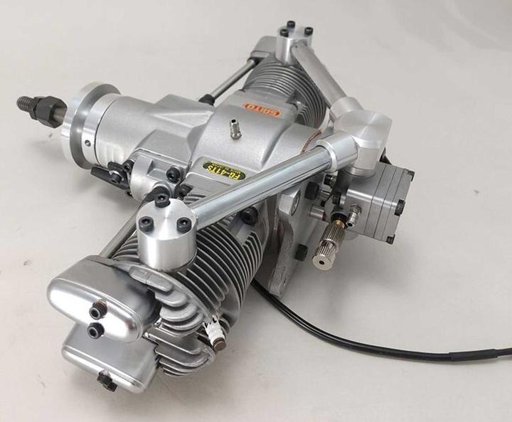 Actual product image Saito FG-41 TS Petrol Engine