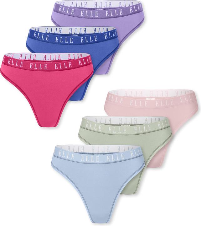 Actual product image Elle Tanga Thong - LOGO (L, pack of 6)